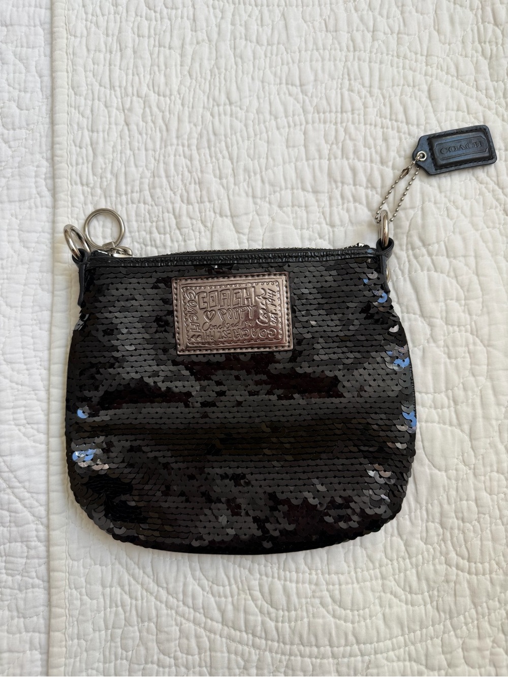 Coach Poppy Sequin bag